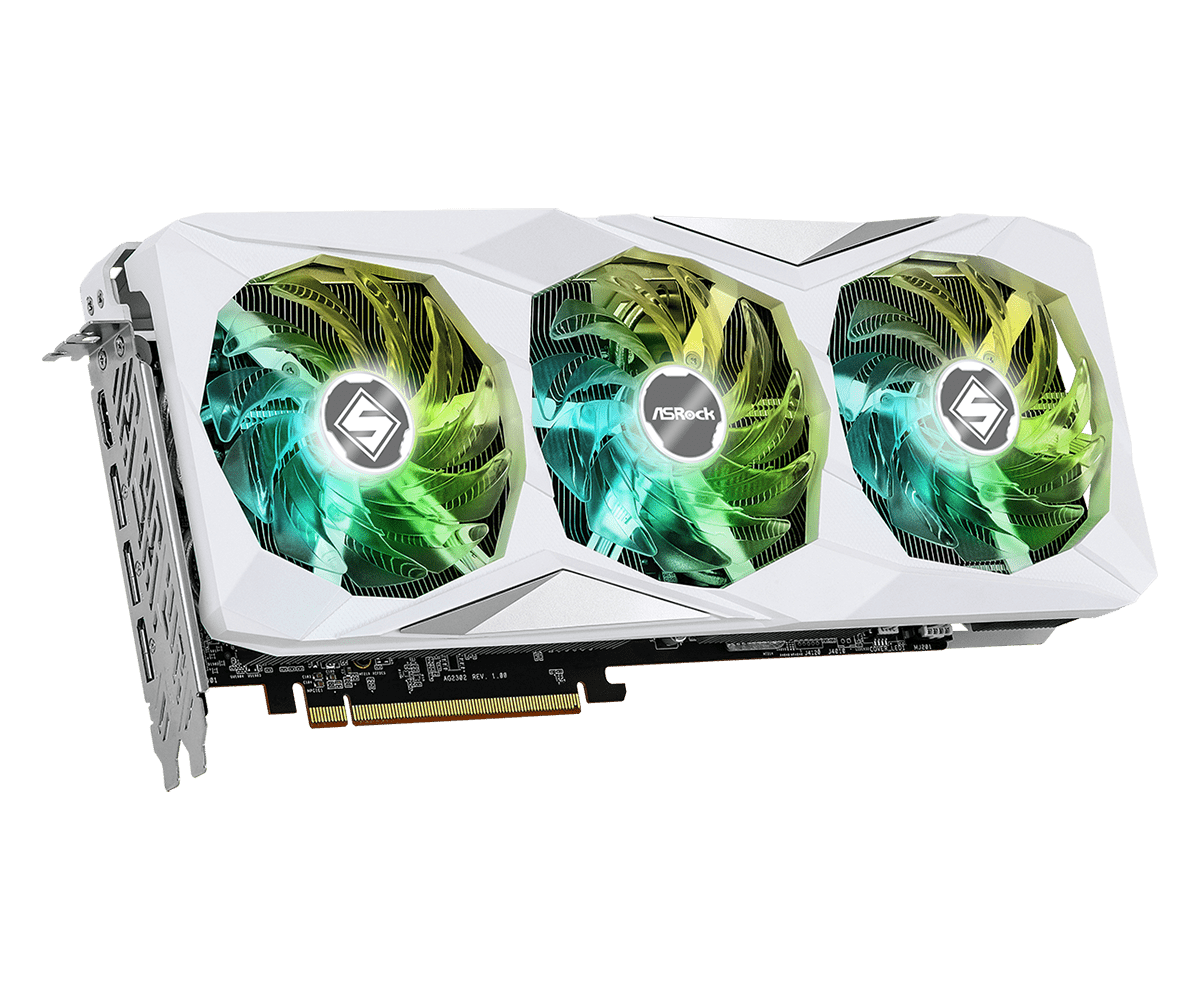 AMD RX 7800 XT 16GB GPU ASROCK - đánh giá và giá Triple Fan Gaming Graphics Card 16Gb
